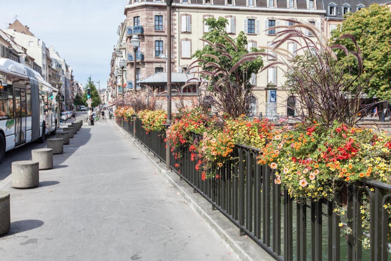 L'Appart Du Quai Avec Terrasse Estrasburgo Exterior foto