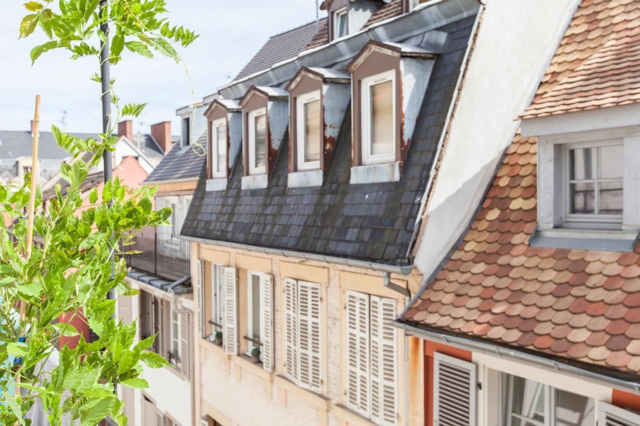 L'Appart Du Quai Avec Terrasse Estrasburgo Exterior foto