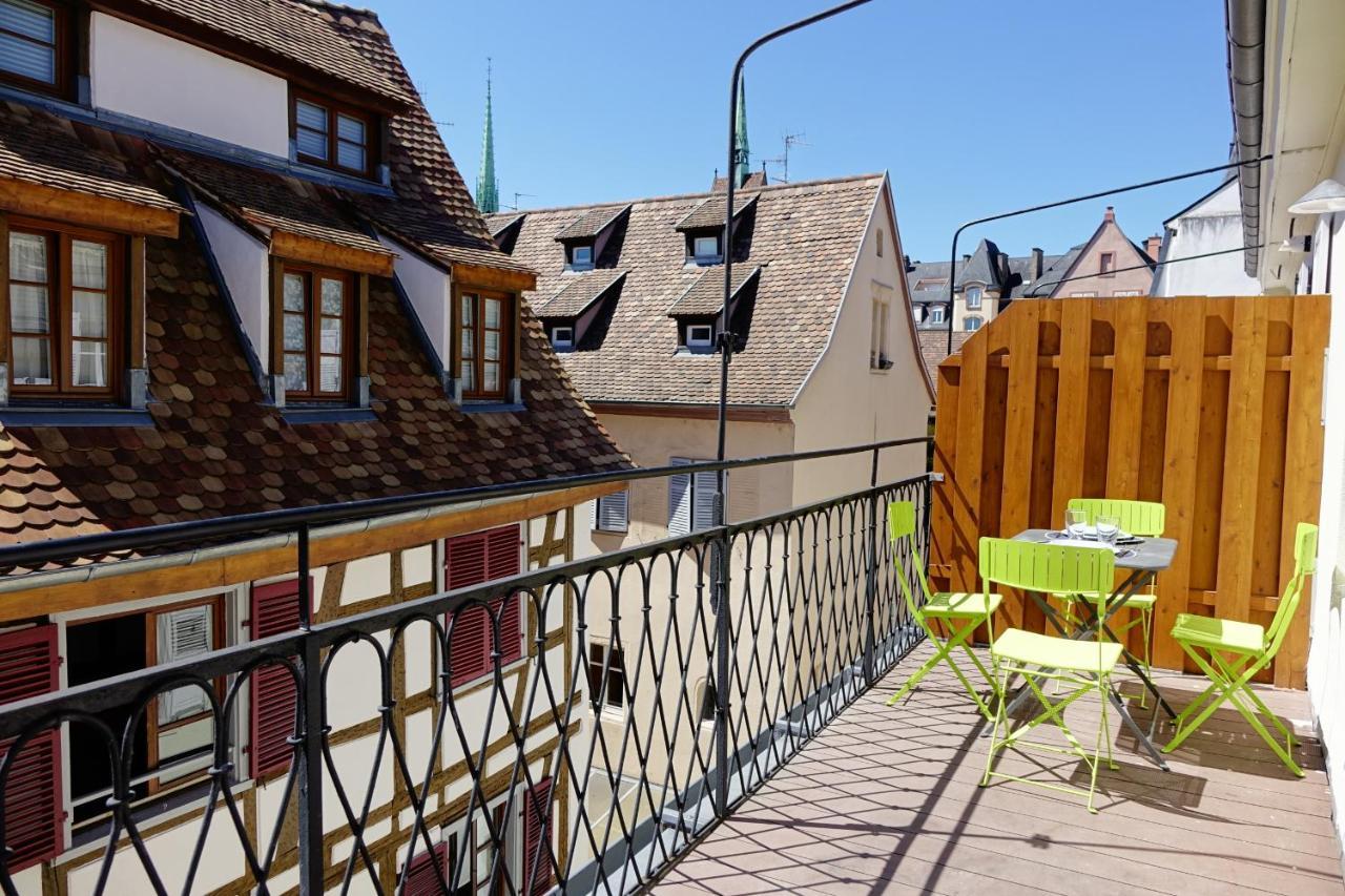 L'Appart Du Quai Avec Terrasse Estrasburgo Exterior foto
